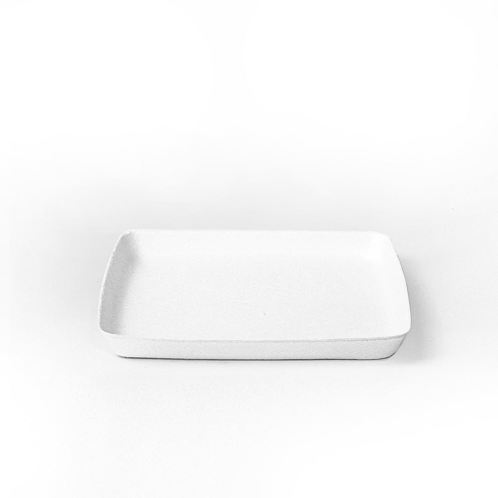 NT Signature Compostable Bagasse Square Plate