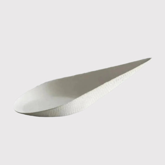 CaterChoice™ Compostable No PFAS Added Bamboo / Bagasse 4" Taster Spoon