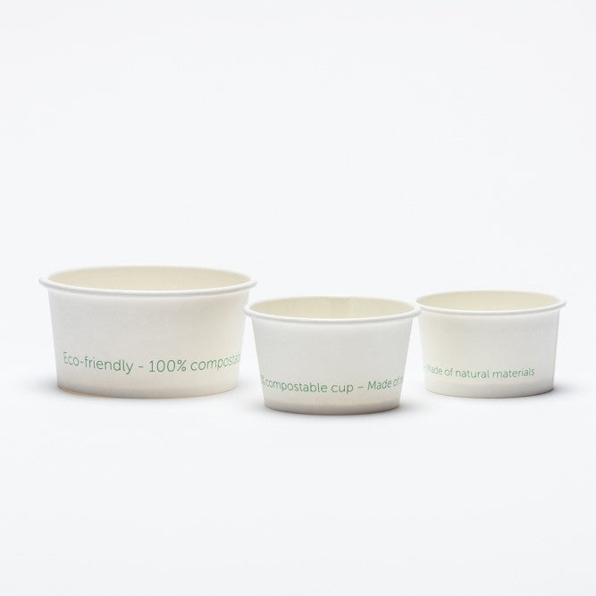 8 oz Compostable Ice Cream Container